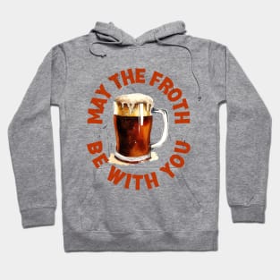 Frothy Force Awakens: Irish Beer Pours The Fun Hoodie